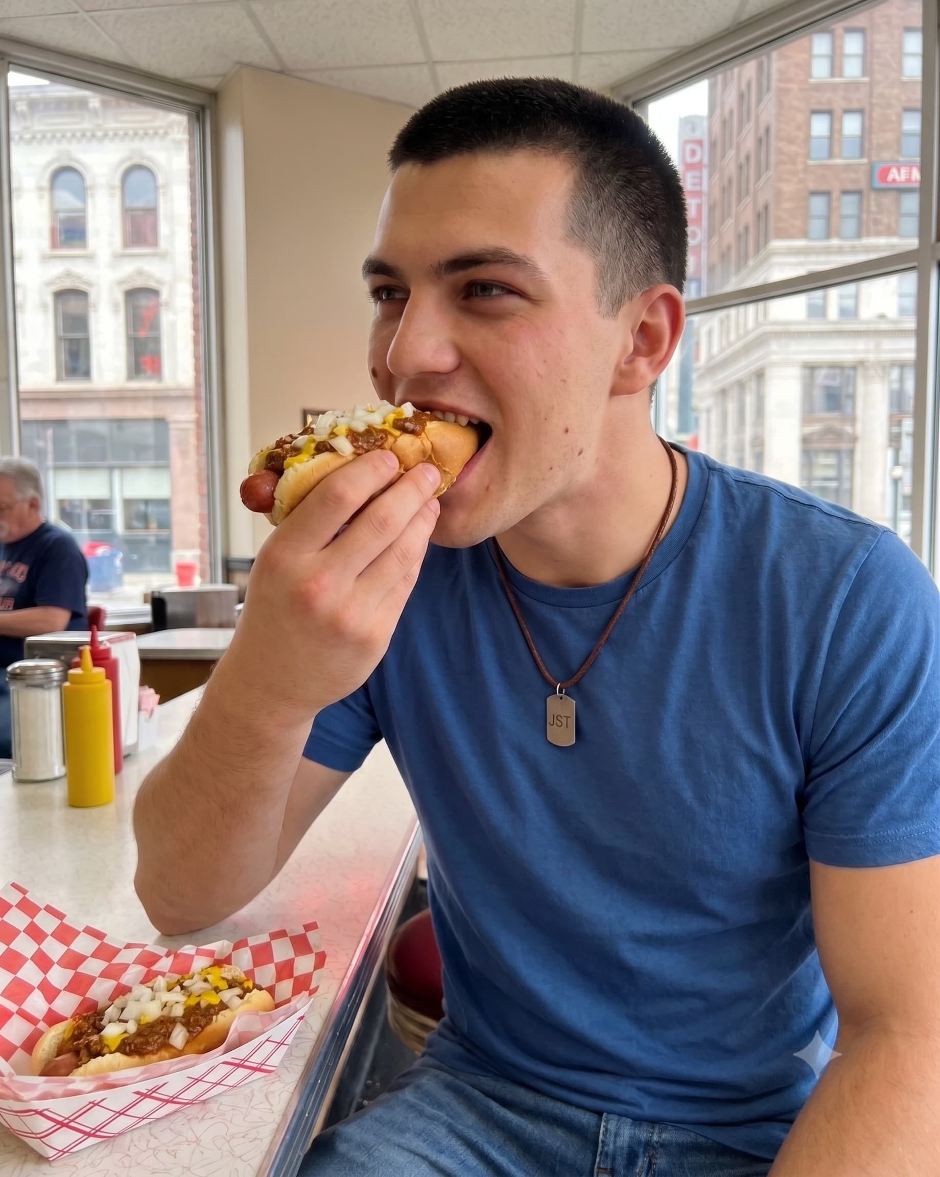 Detroit, MI — Detroit, and Jacob Can't Dance