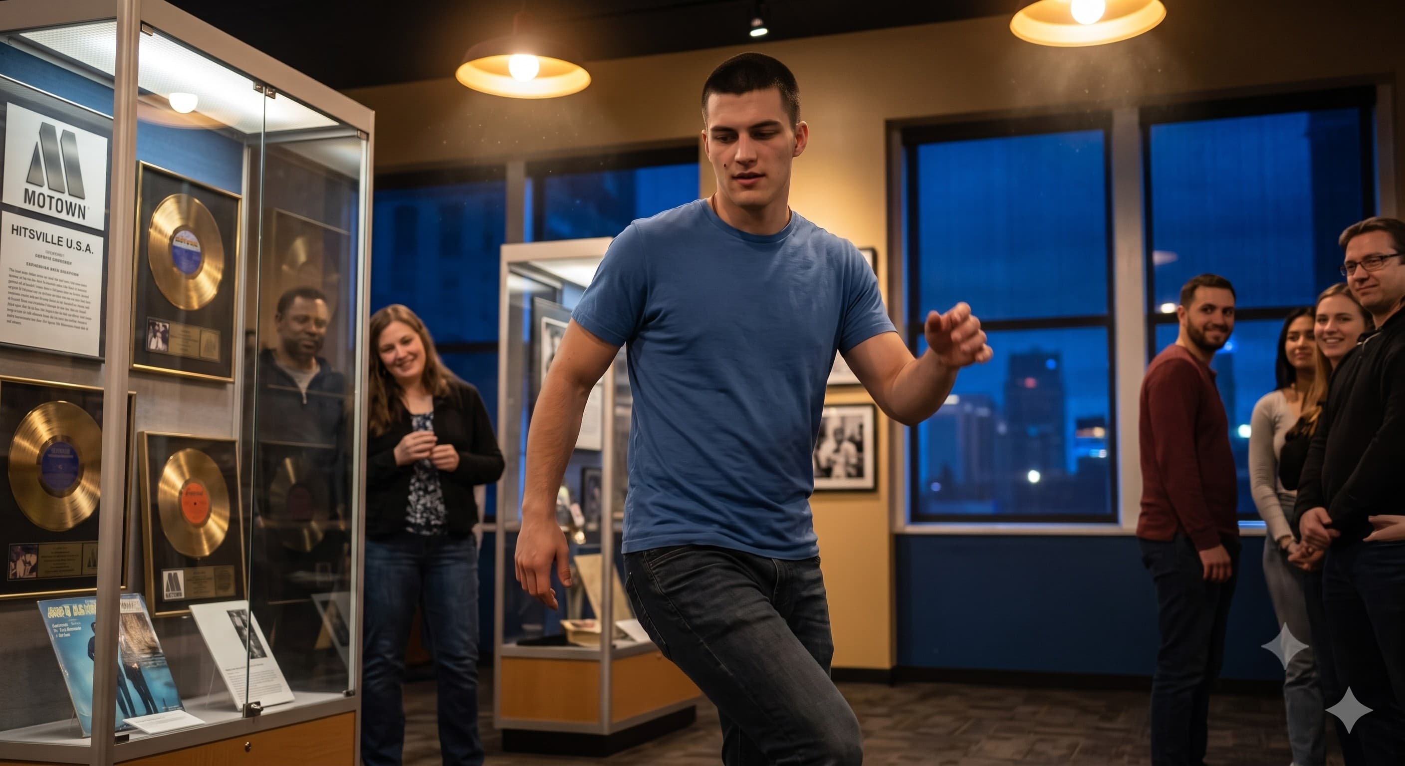 Detroit, MI — Detroit, and Jacob Can't Dance